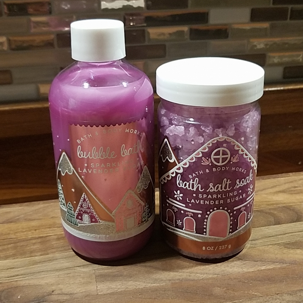 NEW Bath and Body Works Bubble Bath Set